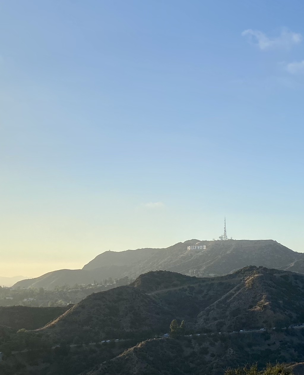 One of the best places to go for your birthday in California is the Griffith Observatory. Here you can watch the sunset over LA.