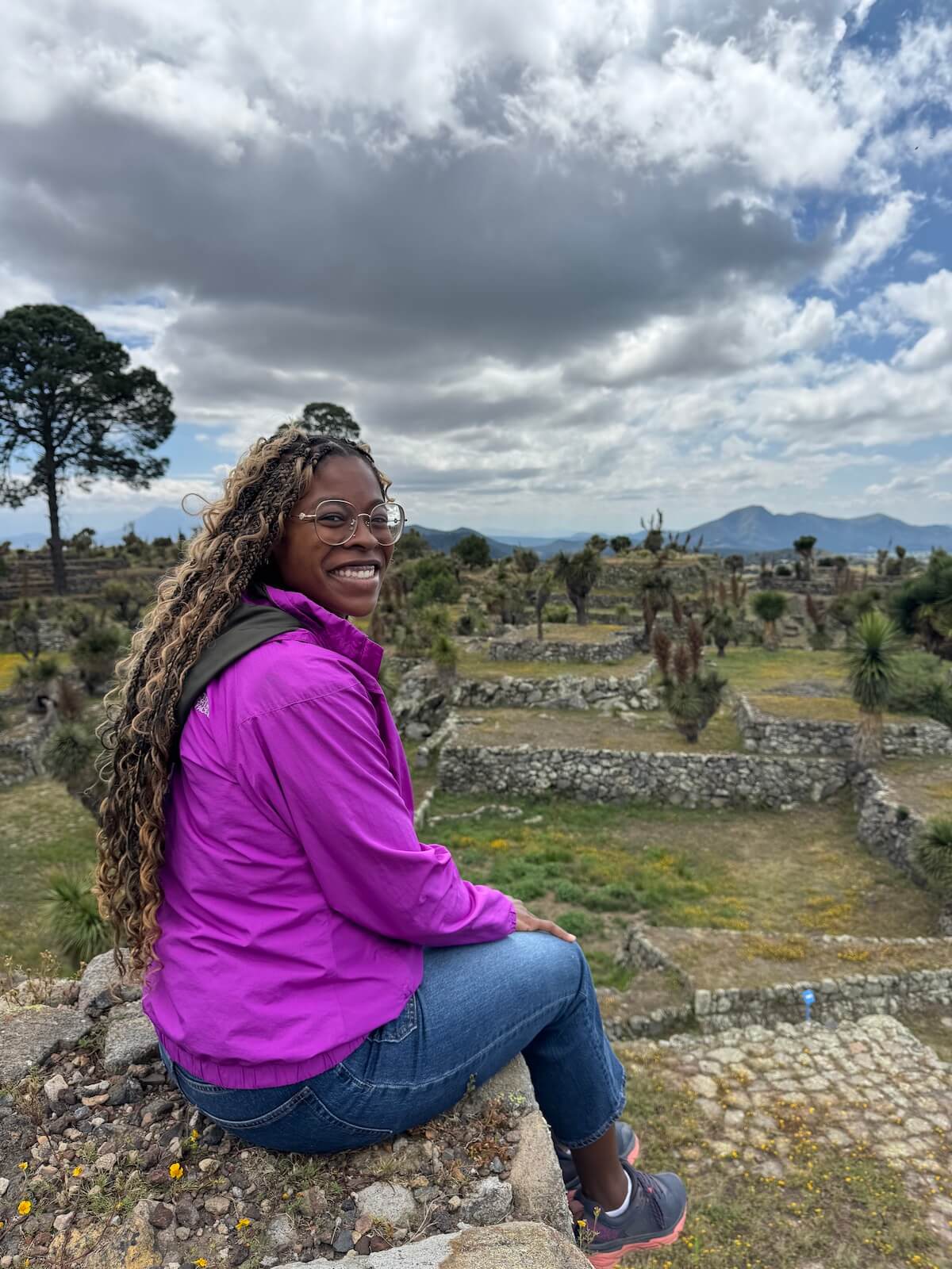 Visiting the Cantona Archaeological Site, one of the best things to do in Puebla, Mexico, for history buffs. 
