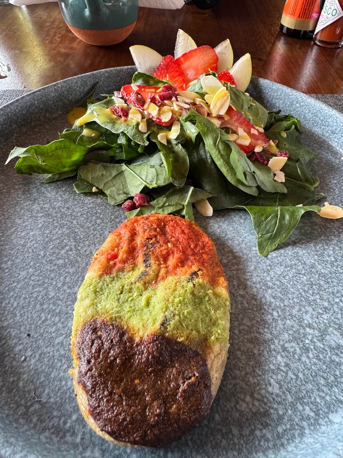 Fine dining at an upscale restaurant near Puebla.