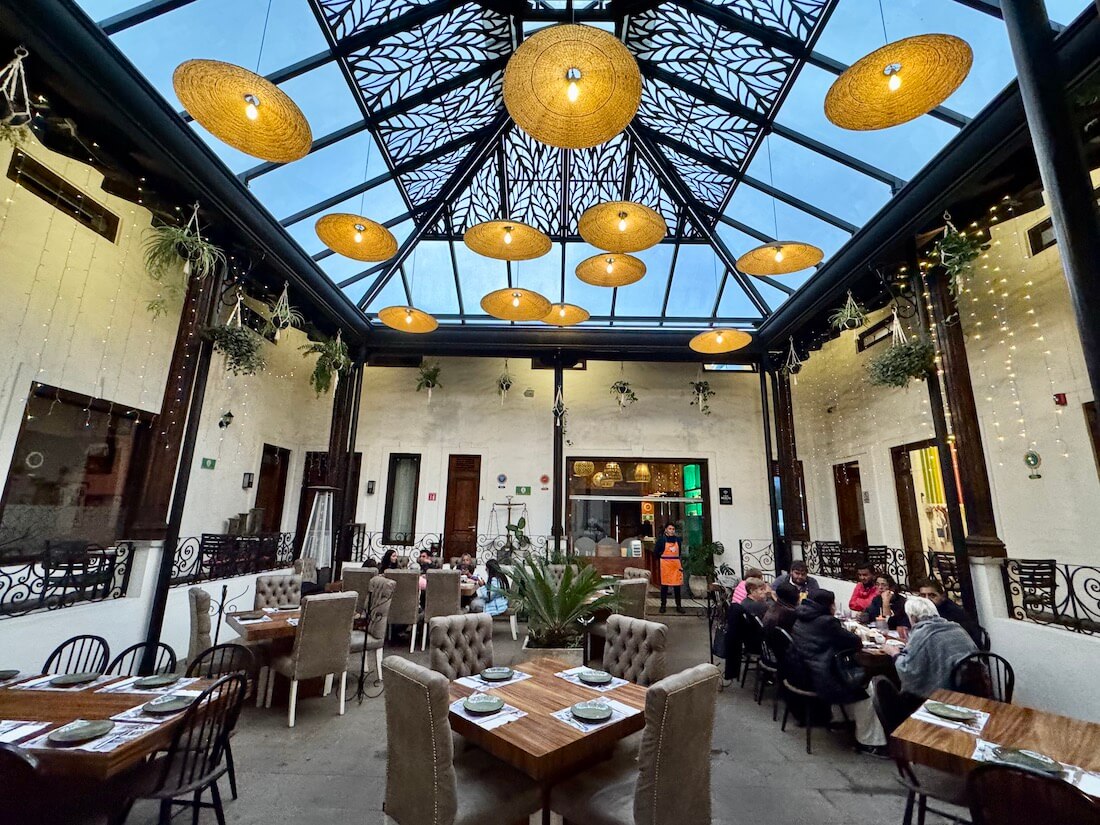 Inside a boutique luxury hotel located in one of the magical cities of Puebla. 