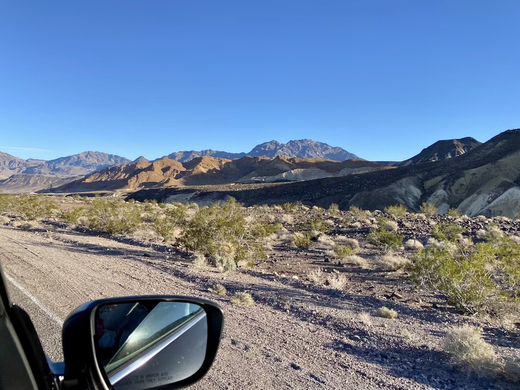 Death Valley can be warmish place in California in December depending on the year